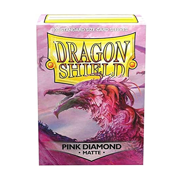 Dragon Shield Matte Pink Diamond Standard Size