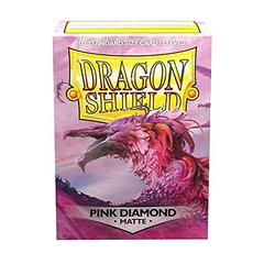 Dragon Shield Matte Pink Diamond Standard Size