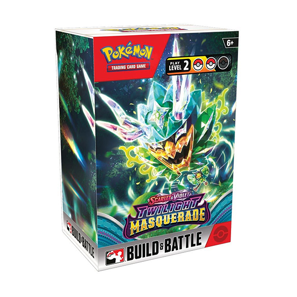 Pokemon Twilight Masquerade Build and Battle Box (Release Date 5/24/2024)