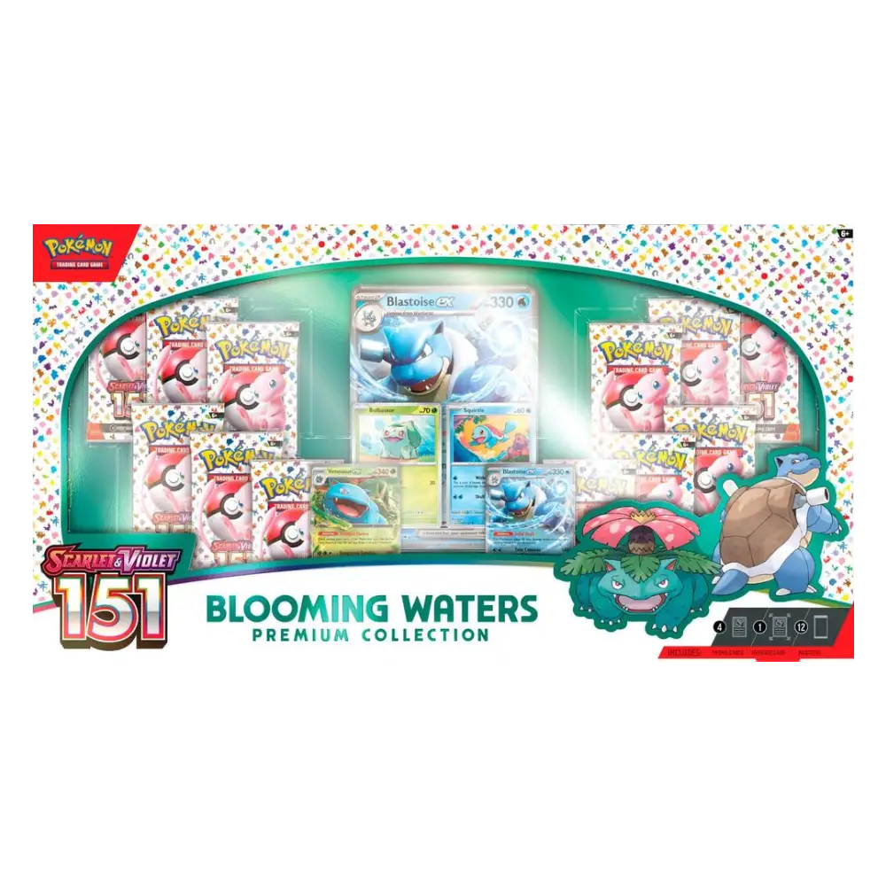 Pokemon 151 Blooming Waters Premium Collection