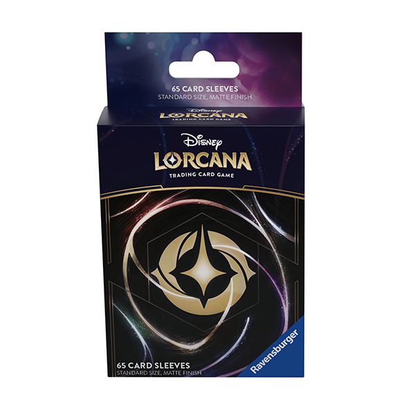 Disney Lorcana Card Back Card Sleeves (65-Pack) (Release Date 8/23/2024)