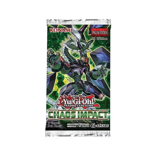 YuGiOh Chaos Impact Booster Pack