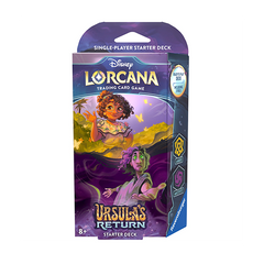 Disney Lorcana Ursula's Return Starter Deck (Amber & Amethyst) (Release Date 5/31/2024)