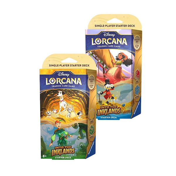 Disney Lorcana Into the Inklands Starter Deck [Set of 2] (Release Date 2/23/2024)