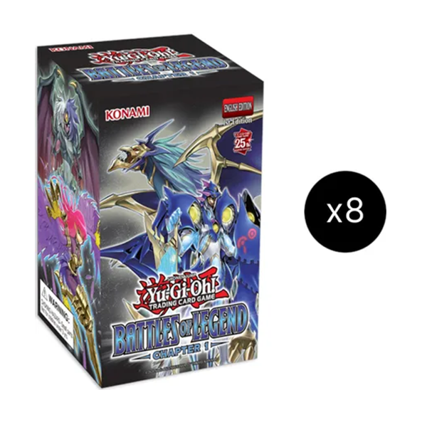 YuGiOh Battles of Legend Chapter 1 Box Display