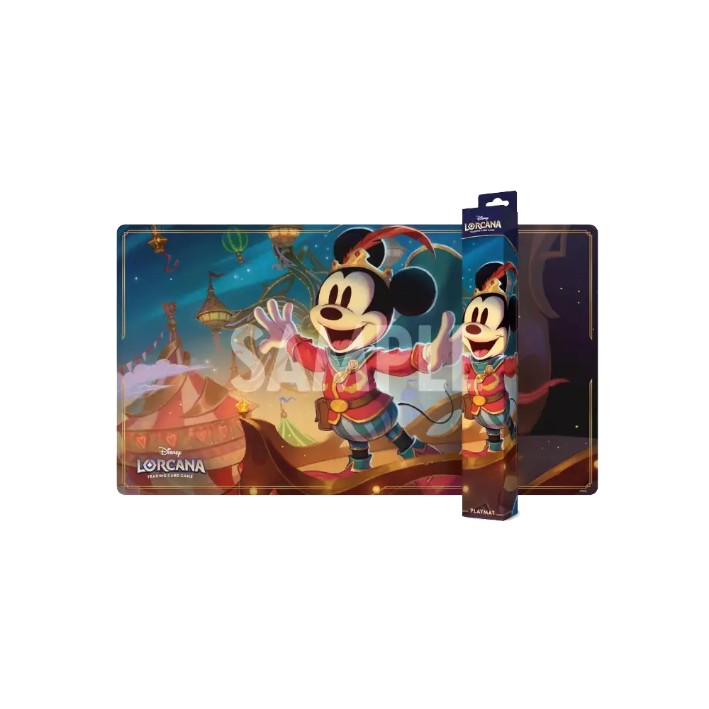 Disney Lorcana: Mickey Mouse Brave Little Prince Playmat
