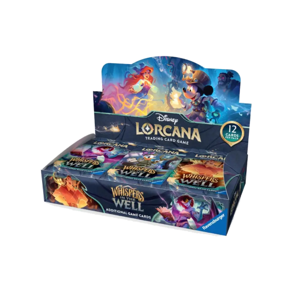 Disney Lorcana: Whispers in the Well Booster Box RELEASE DATE 11/14/2025