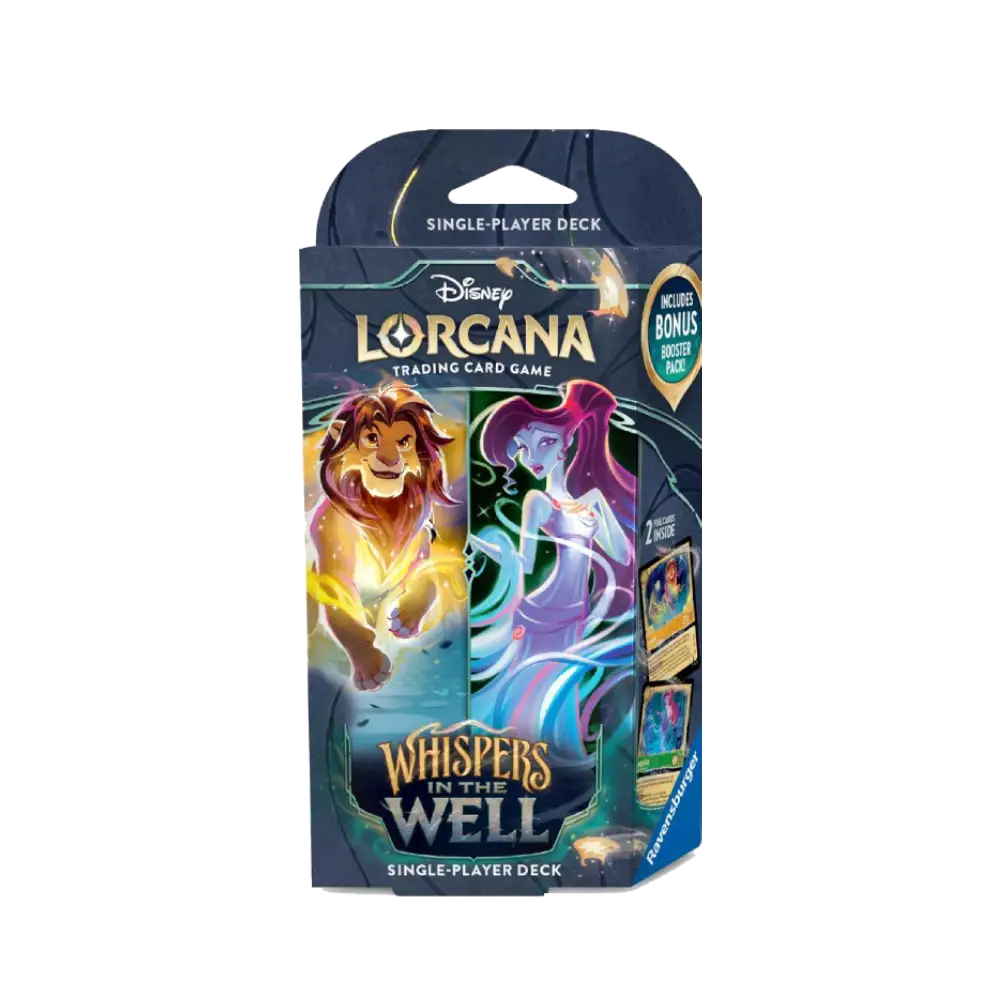 Disney Lorcana: Whispers in the Well Starter Deck (Amber & Emerald)