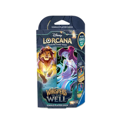 Disney Lorcana: Whispers in the Well Starter Deck (Amber & Emerald)
