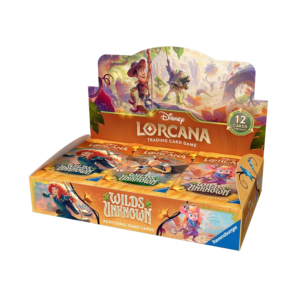 Disney Lorcana: Wilds Unknown Booster Box RELEASE DATE 05/15/2026