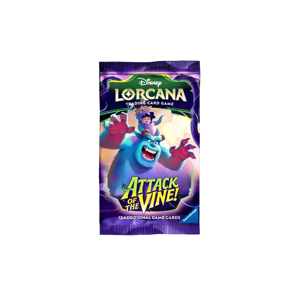 Disney Lorcana: Attack of the Vine! Booster Pack RELEASE DATE 7/24/2026