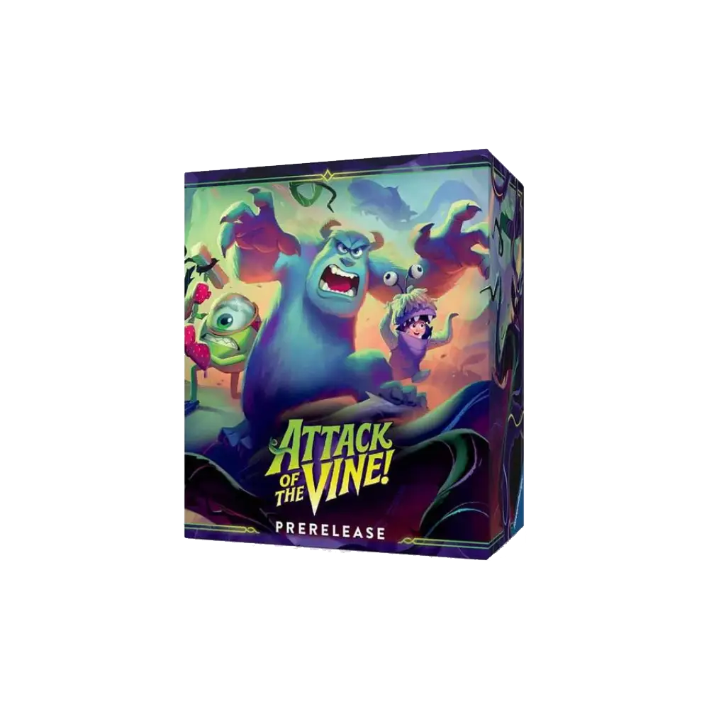 Disney Lorcana: Attack of the Vine Prerelease Box RELEASE DATE 7/24/2026