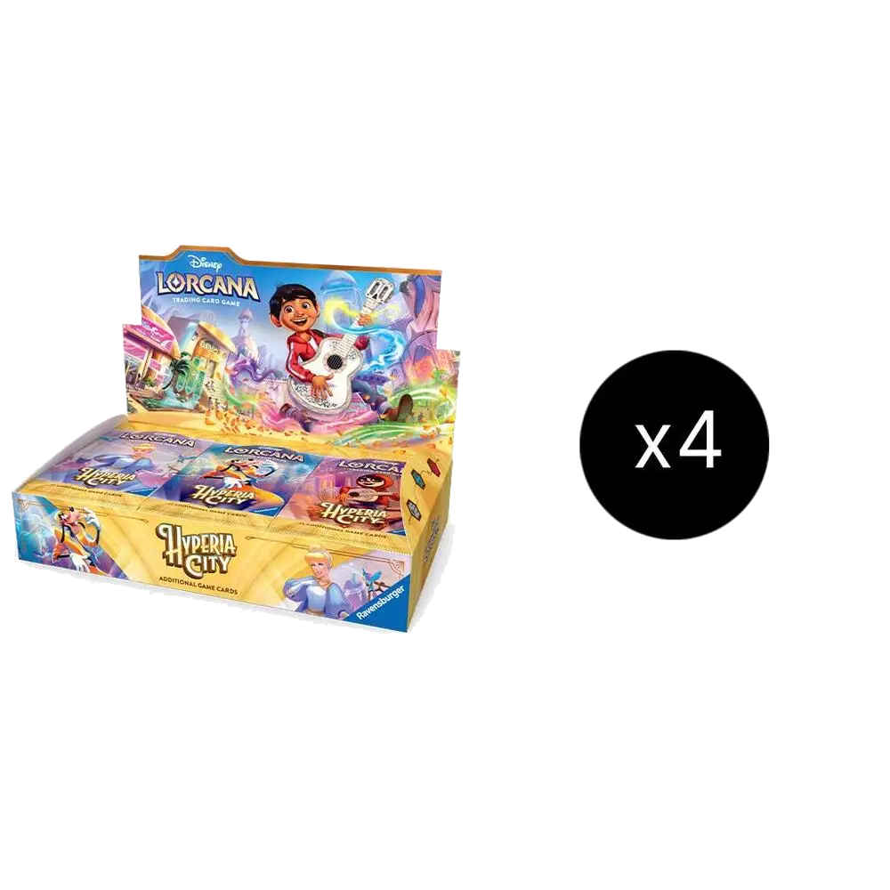 Disney Lorcana: Hyperia City Booster Box CASE RELEASE DATE 10/23/2026