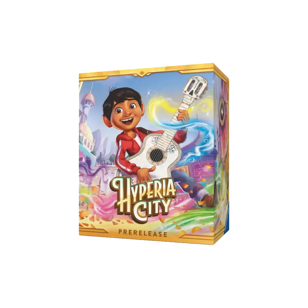 Disney Lorcana: Hyperia City Prerelease Box RELEASE DATE 10/23/2026