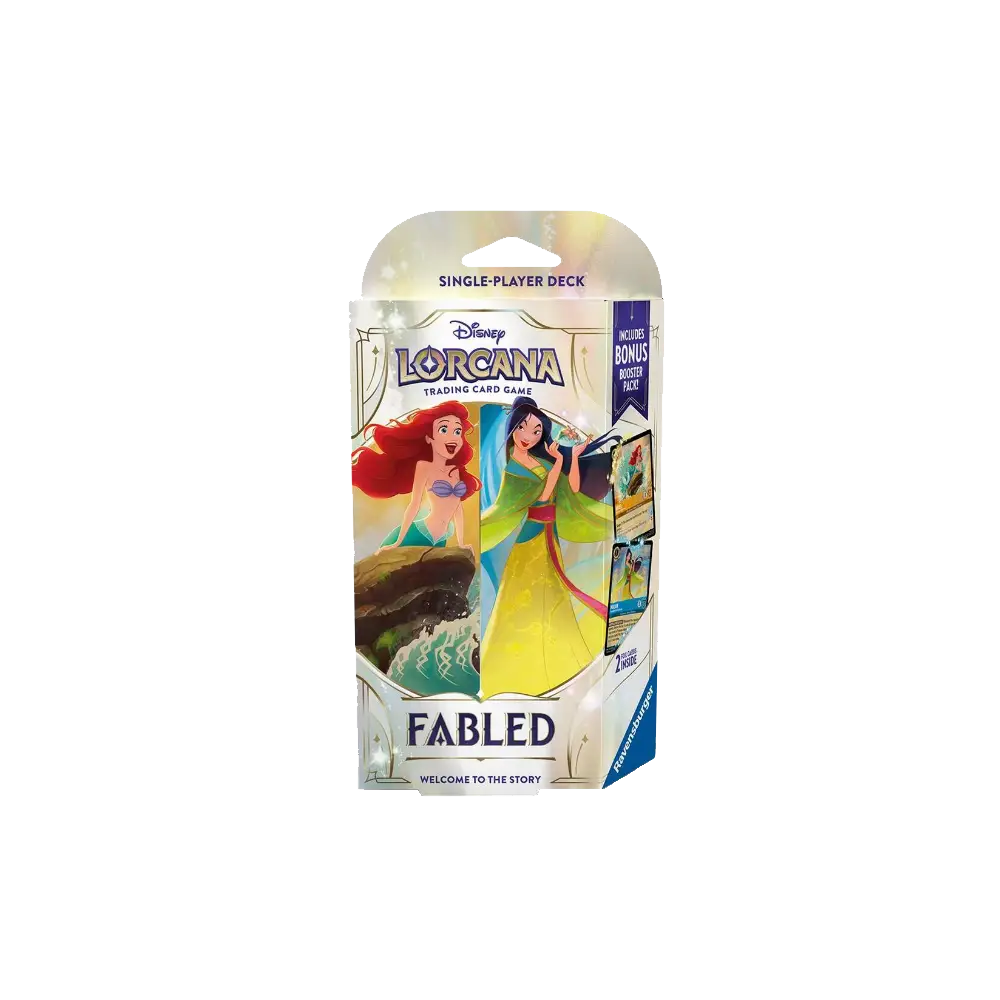 Disney Lorcana: Fabled Starter Deck Amber & Sapphire
