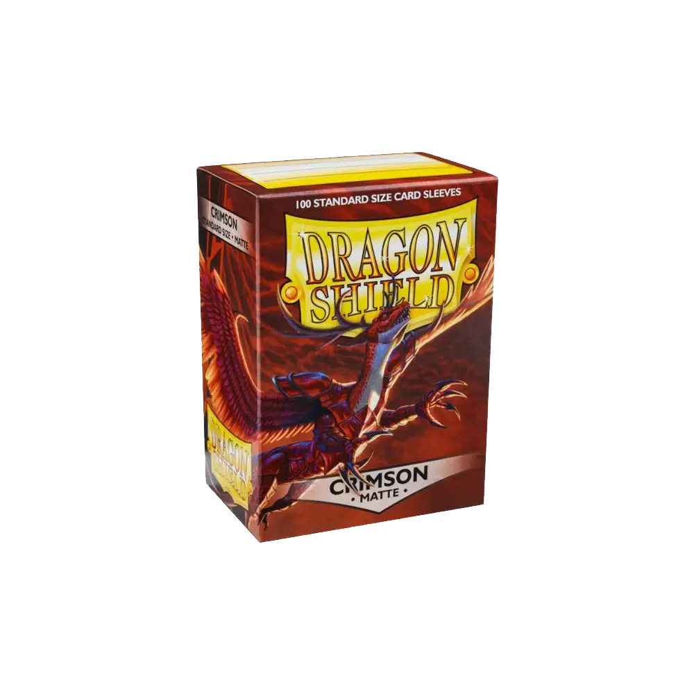 Dragon Shield Matte Sleeves Crimson (100-Pack)