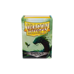 Dragon Shield Matte Sleeves Emerald (100-Pack)
