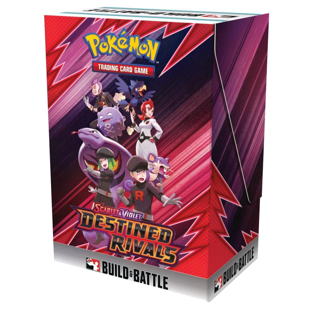 Pokemon Destined Rivals Build & Battle Box (RELEASE DATE 6/13/2025)