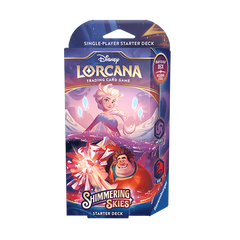 Disney Lorcana Shimmering Skies Starter Deck (Amethyst & Ruby) (Release Date 8/23/2024)