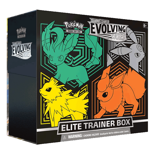 Evolving Skies Elite Trainer Box - Flareon/Jolteon/Umbreon/Leafeon