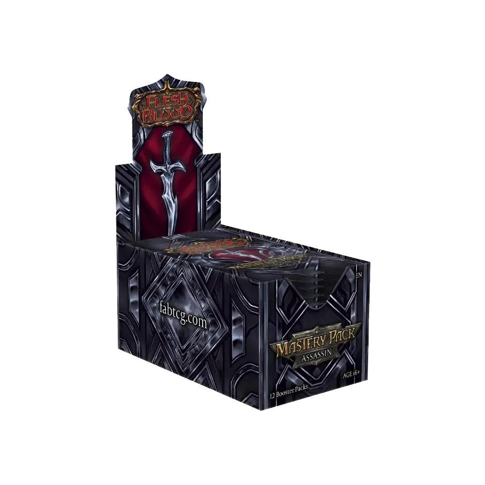 Flesh and Blood Mastery Pack Assassin Booster Box RELEASE DATE 11/13/2026