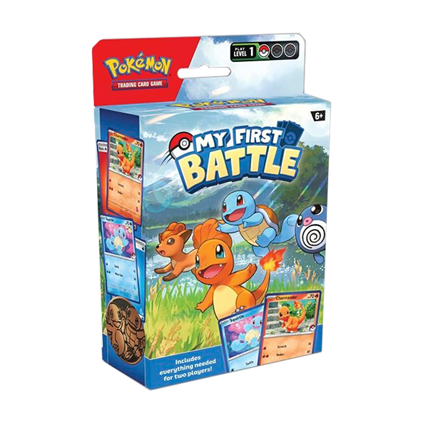 My First Battle Charmander and Squirtle