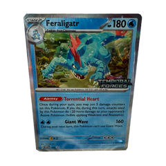 Pokemon Feraligatr SVP 89 Sealed Build And Battle Stamped Temporal Forces Promo Deck