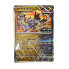 Pokemon Miraidon SVP 92 Sealed Build And Battle Stamped Temporal Forces Promo Deck