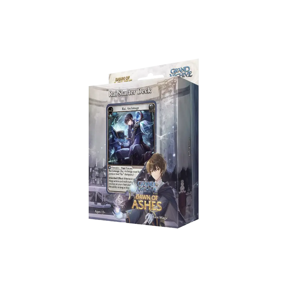 Grand Archive Dawn of Ashes Starter Deck Rai