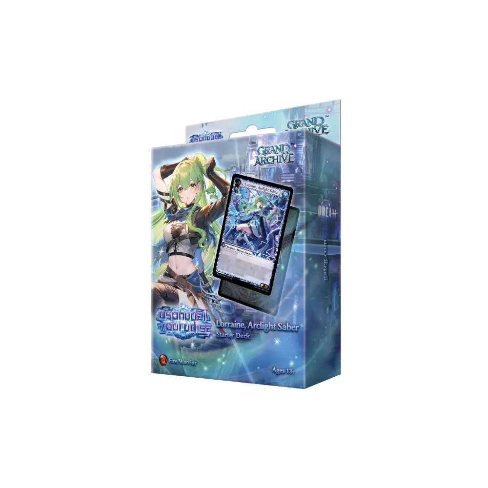 Grand Archive .asphodel/paradise Starter Deck Lorraine, Arclight Saber