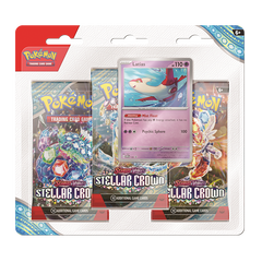 Pokemon Stellar Crown Latias 3 Pack Blister (Release Date 9/13/2024)