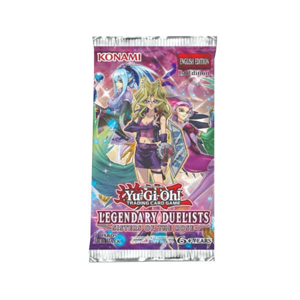 YuGiOh Legendary Duelists Sisters of the Rose Booster Pack