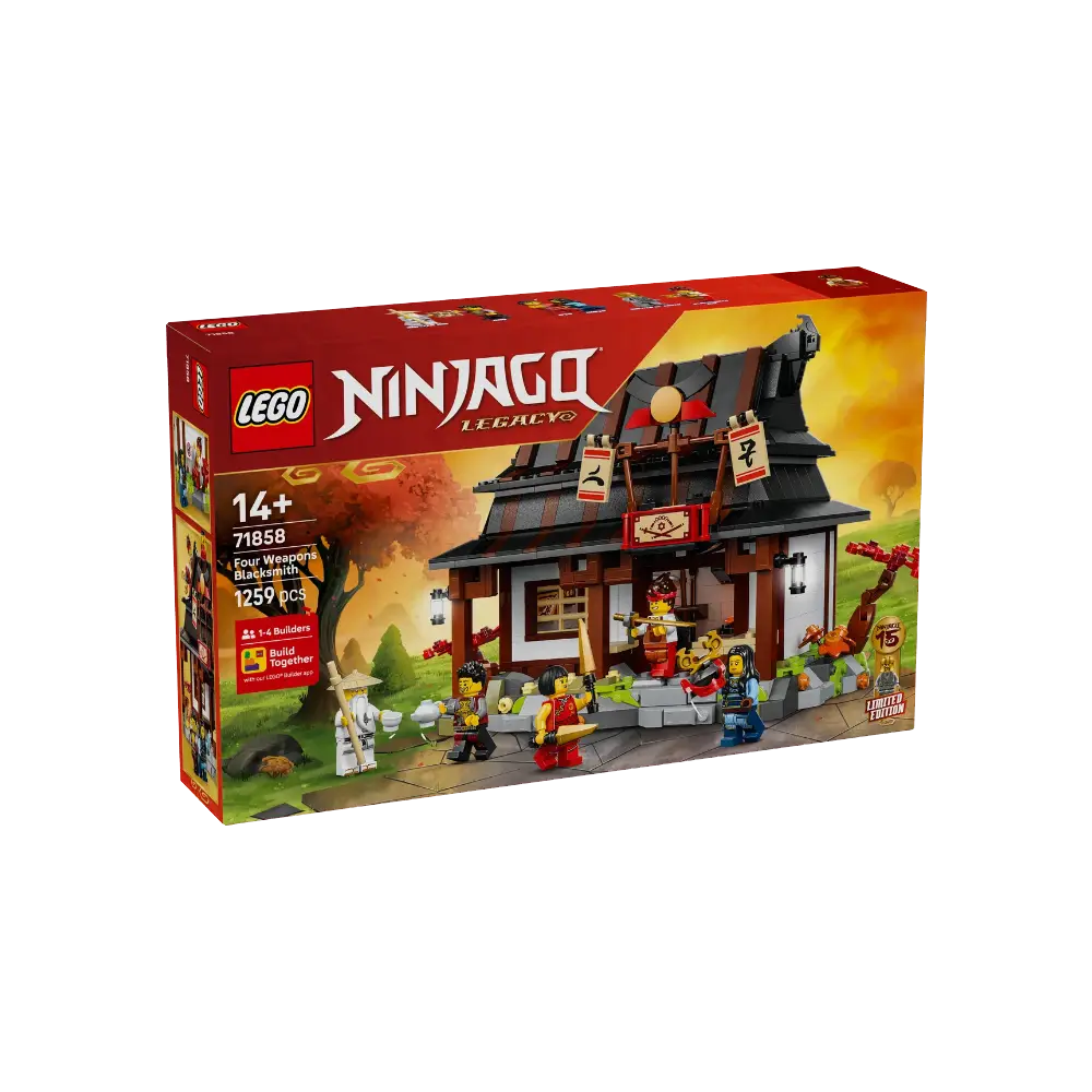 LEGO NINJAGO Four Weapons Blacksmith 15th Anniversary