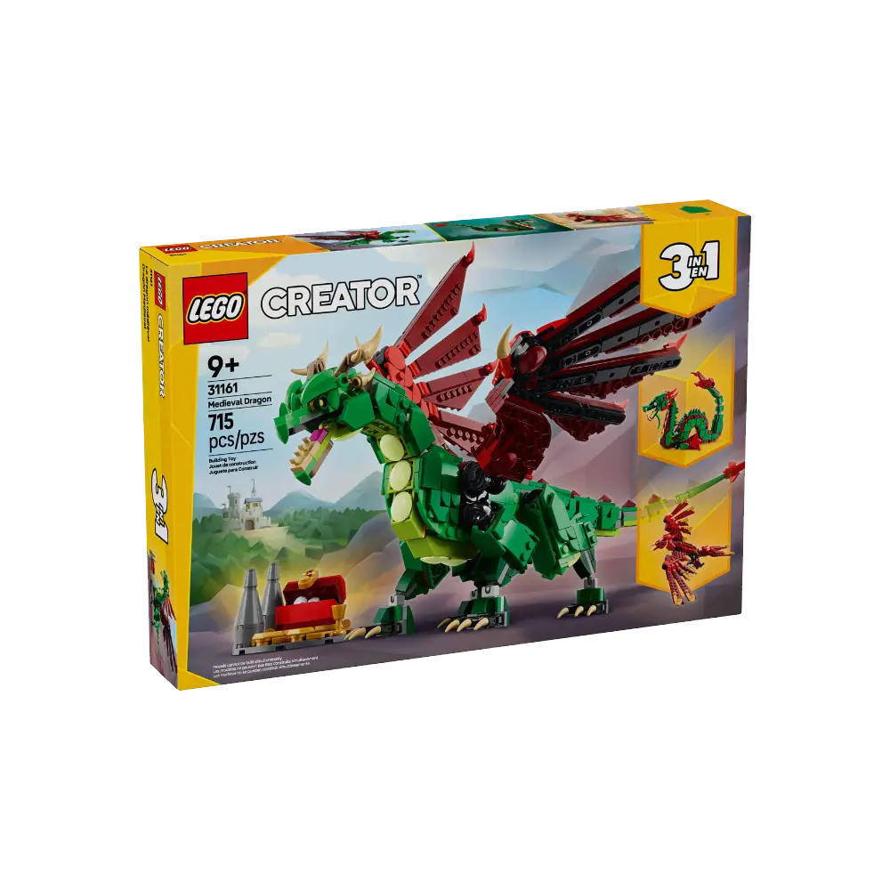 LEGO Creators 3 in 1 Medieval Dragon