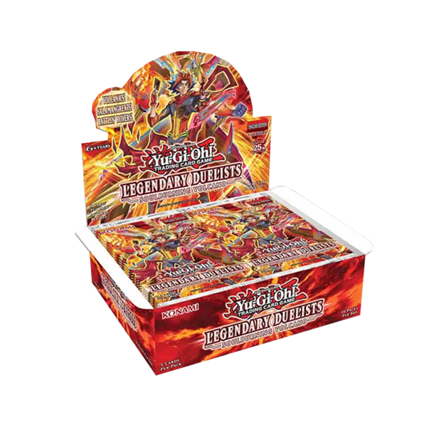 YuGiOh Legendary Duelists Soulburning Volcano Booster Box 1st Edition
