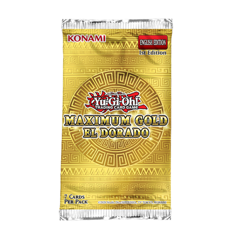 YuGiOh Maximum Gold: El Dorado Booster Pack
