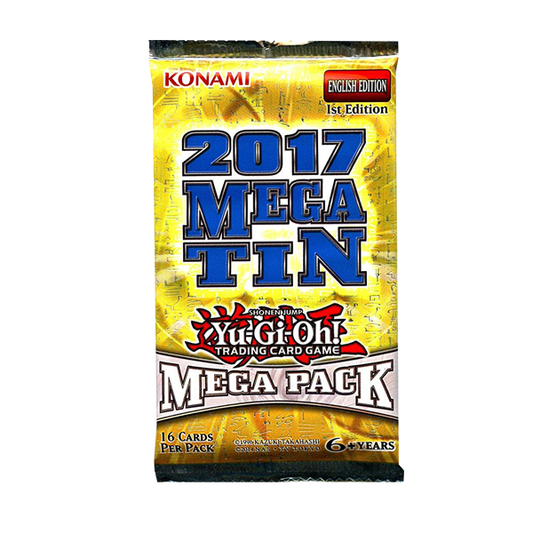 YuGiOh Mega Tin 2017 Booster Pack