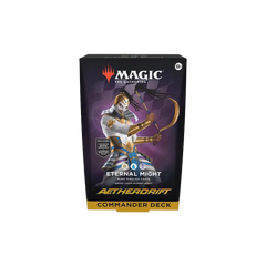 MTG Aetherdrift Commander Deck Eternal Might