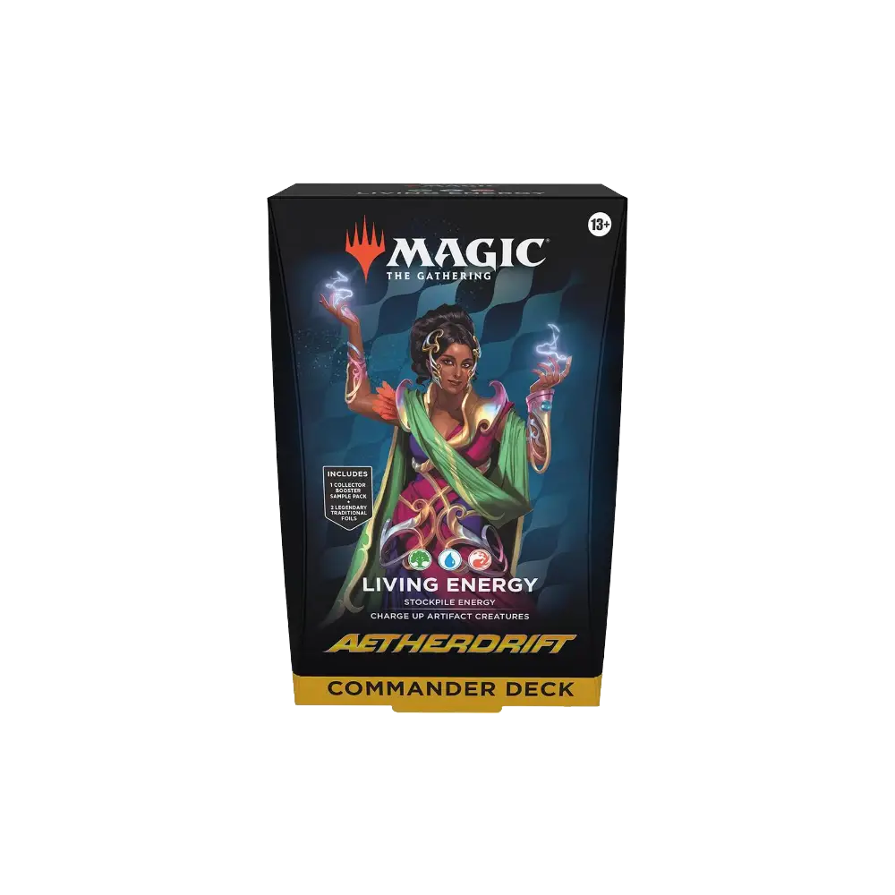 MTG Aetherdrift Commander Deck Living Energy