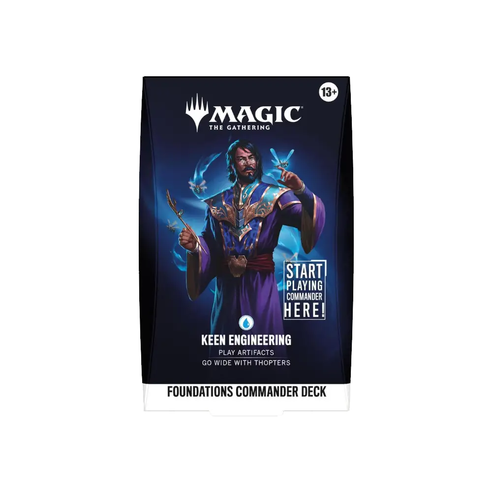 MTG Foundations Commander Deck Keen Engineering RELEASE DATE 10/02/2026