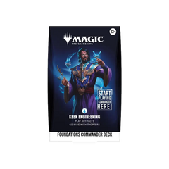 MTG Foundations Commander Deck Keen Engineering RELEASE DATE 10/02/2026