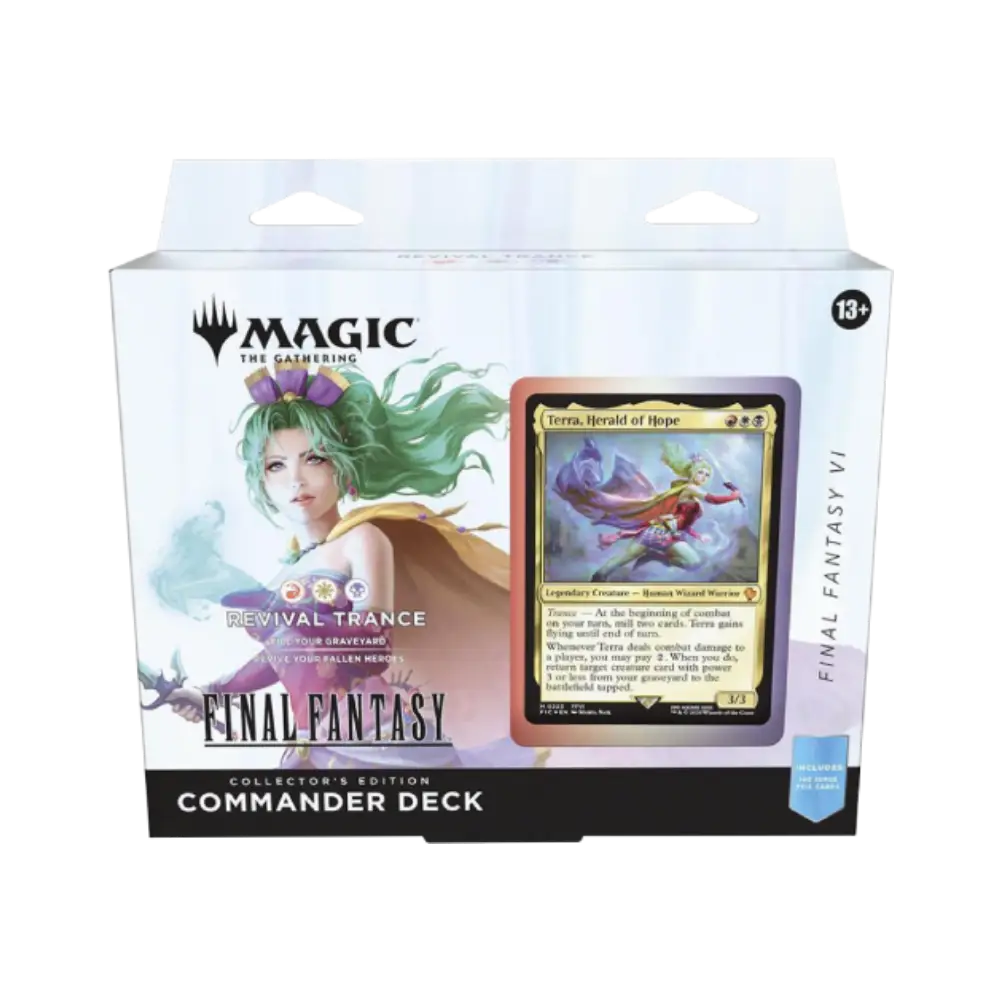MTG FINAL FANTASY Commander Deck Revival Trance Collector's Edition