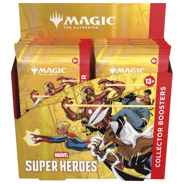 MTG Marvel Super Heroes Collector Booster Display