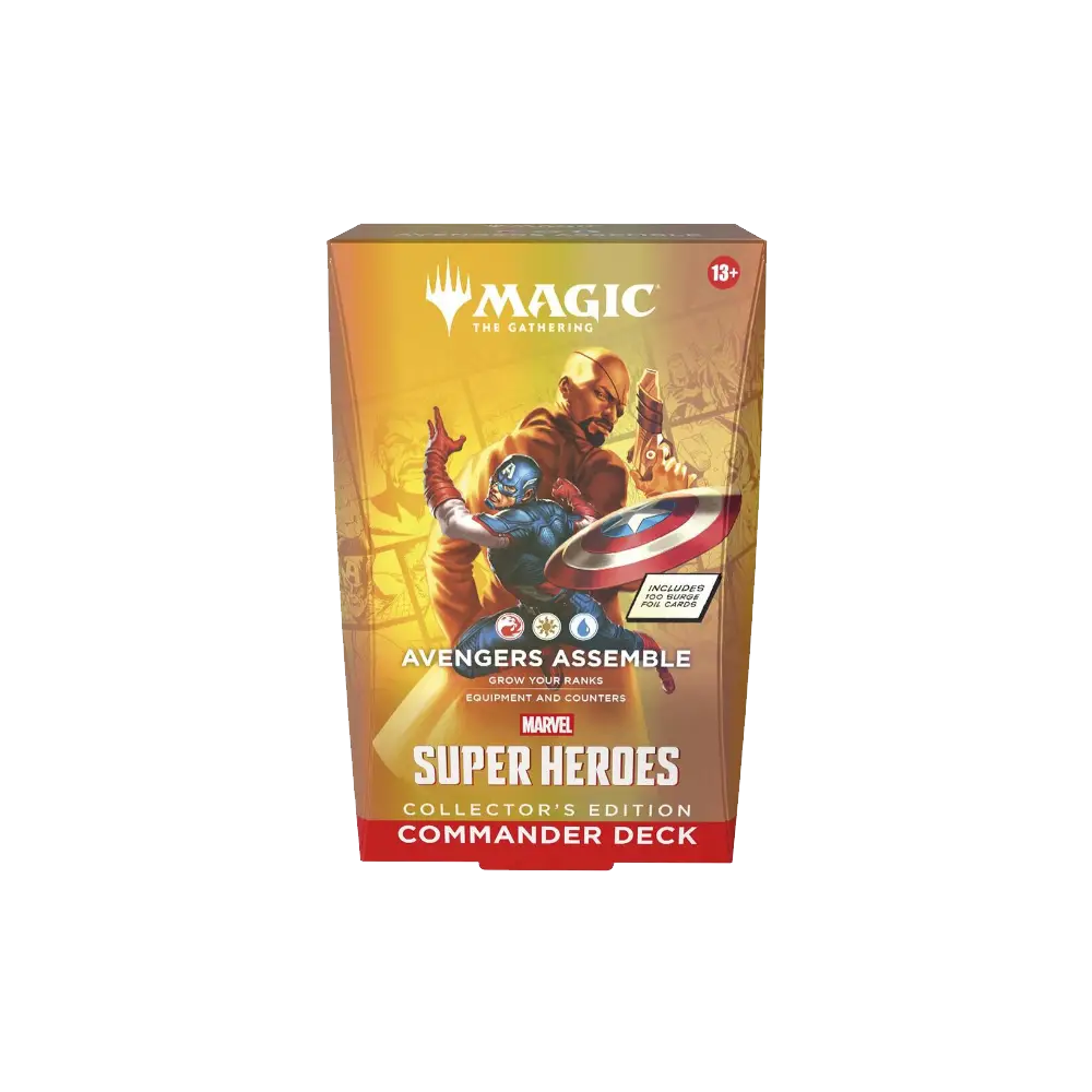 MTG Marvel Super Heroes Commander Deck Avengers Assemble (Collector's Edition) RELEASE DATE 7/10/2026