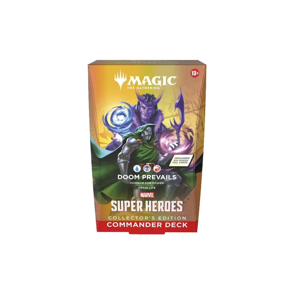MTG Marvel Super Heroes Commander Deck - Doom Prevails (Collector's Edition) RELEASE DATE 7/10/2026