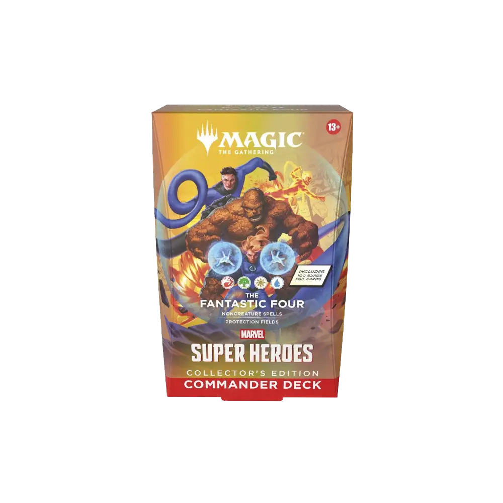 MTG Marvel Super Heroes Commander Deck The Fantastic Four (Collector's Edition) RELEASE DATE 7/10/2026