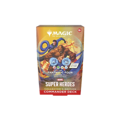 MTG Marvel Super Heroes Commander Deck The Fantastic Four (Collector's Edition) RELEASE DATE 7/10/2026