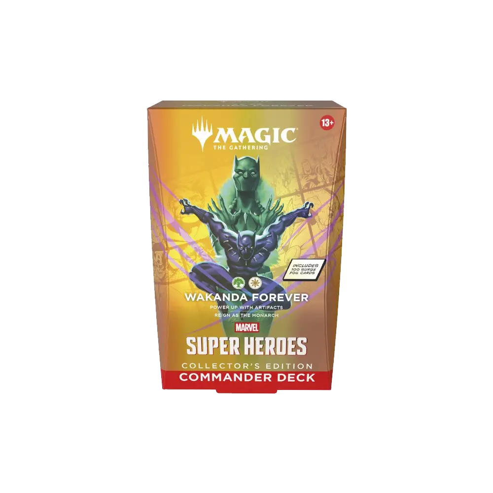 MTG Marvel Super Heroes Commander Deck Wakanda Forever (Collector's Edition) RELEASE DATE 7/10/2026