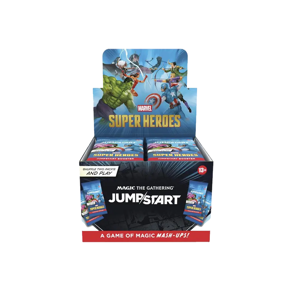 MTG Marvel Super Heroes Jumpstart Booster Display
