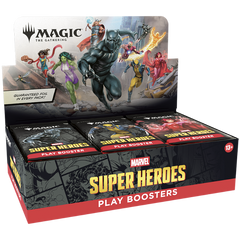 MTG Marvel Super Heroes Play Booster Display